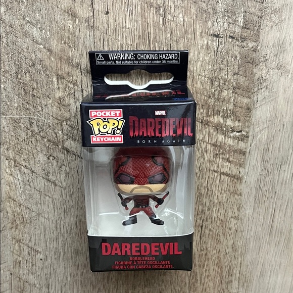 Marvel Daredevil Keychain in Red and Black - Picture 1 of 2